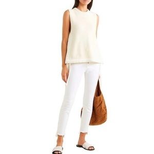 Madewell 9" White Mid-Rise Skinny Jeans - Women’s Size 25